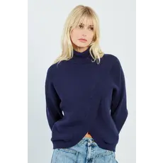 MOLLY BRACKEN MOLLY BRACKEN 25H CHANDAIL FENTE AVANT MARINE