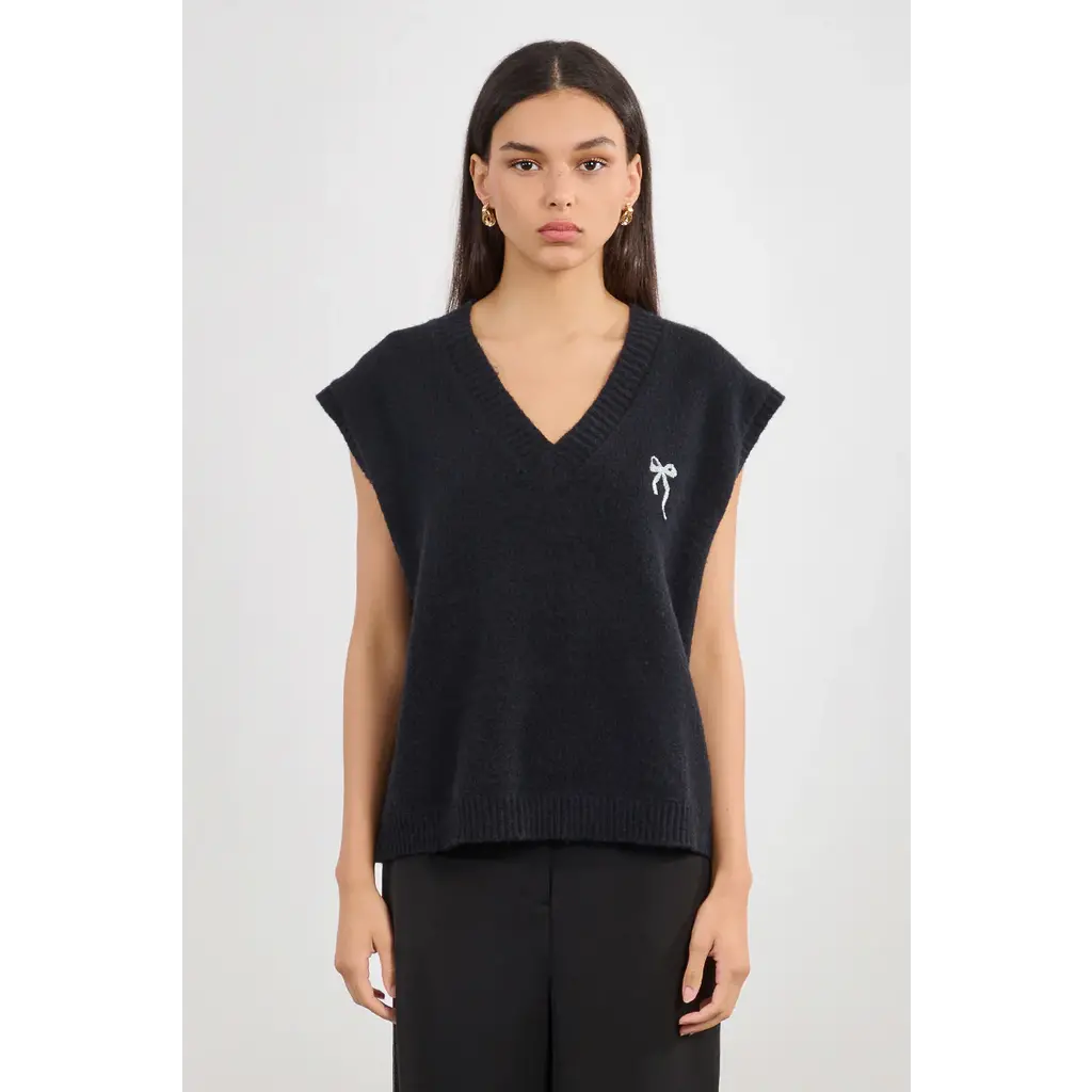 MOLLY BRACKEN MOLLY BRACKEN 25H DEBARDEUR NOIR