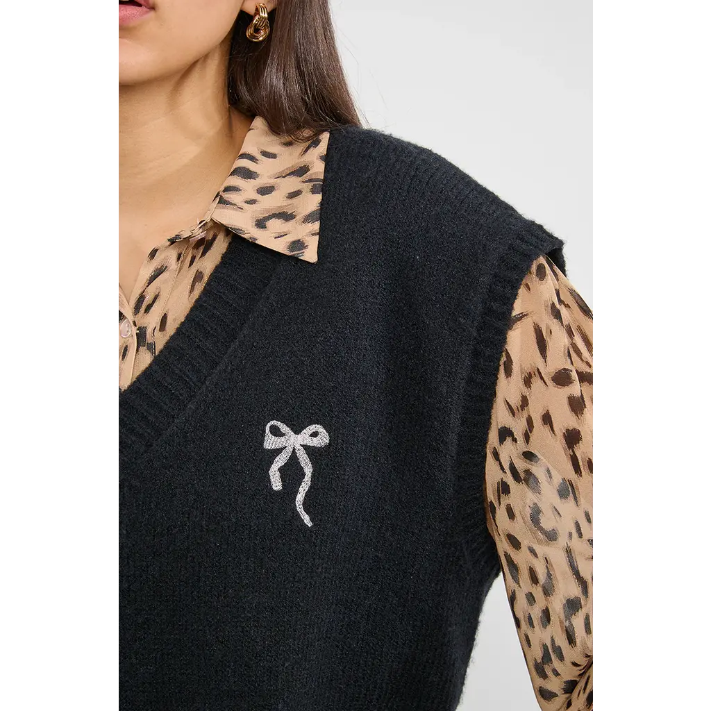 MOLLY BRACKEN MOLLY BRACKEN 25H DEBARDEUR NOIR