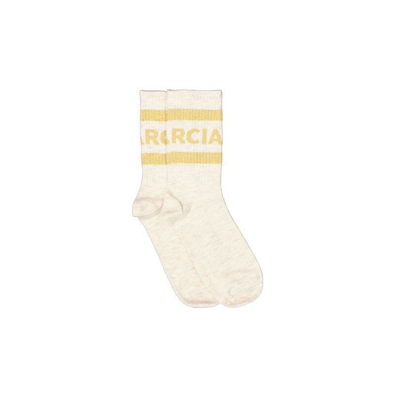 GARCIA GARCIA 25H CHAUSSETTE LIGNE GRIS/DORE