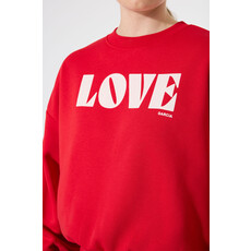 GARCIA GARCIA 25H CHANDAIL CROP LOVE TRUE RED