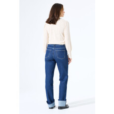 GARCIA GARCIA 25H BLOUSE DENTELLE MOCK NECK CREME