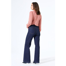 GARCIA GARCIA 25H BLOUSE DENTELLE MOCK NECK ROSE