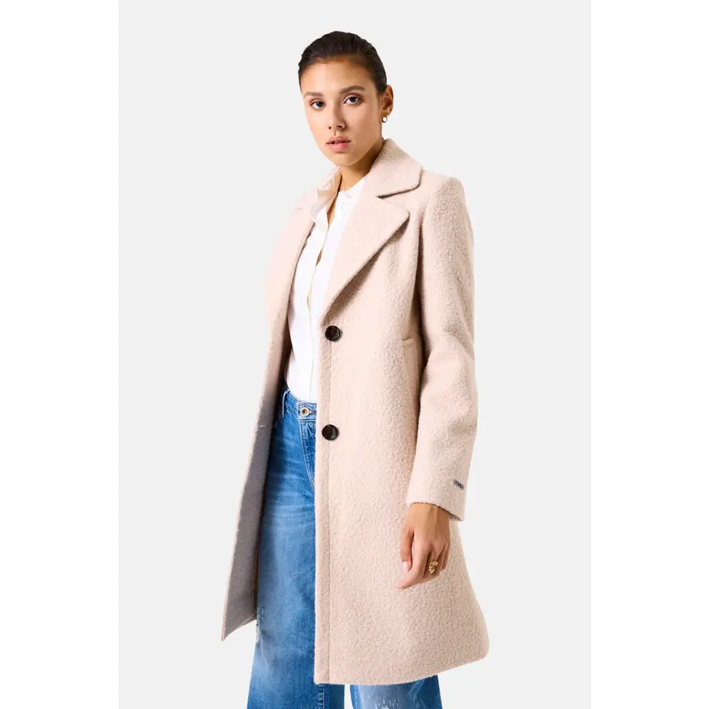 GARCIA GARCIA 25H MANTEAU LONG BOUCLE SANDY PAIL