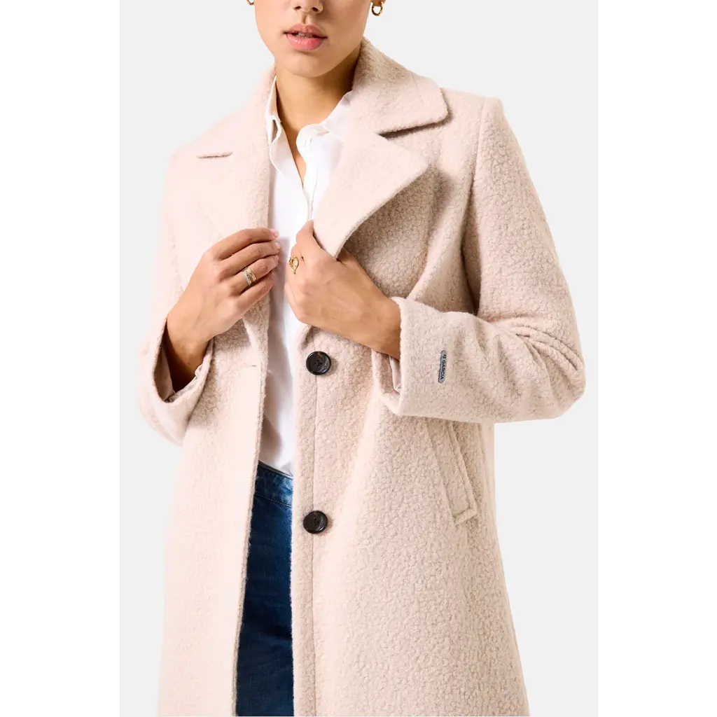 GARCIA GARCIA 25H MANTEAU LONG BOUCLE SANDY PAIL