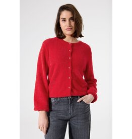 GARCIA GARCIA 25H CARDIGAN TRICOT DOUX TRUE RED