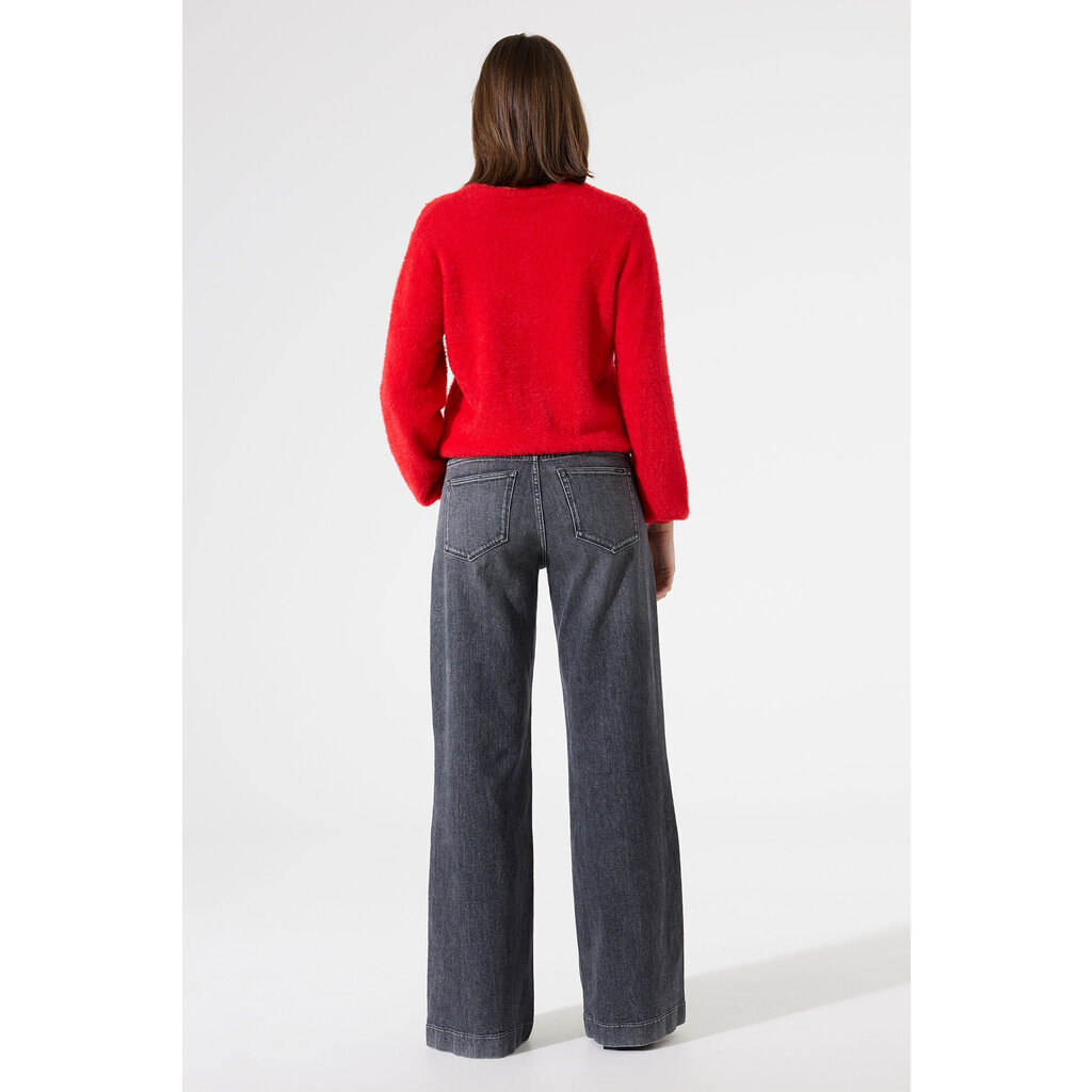 GARCIA GARCIA 25H CARDIGAN TRICOT DOUX TRUE RED