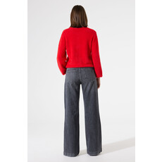 GARCIA GARCIA 25H CARDIGAN TRICOT DOUX TRUE RED