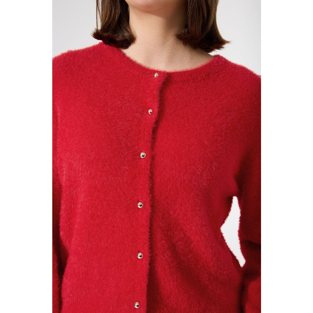 GARCIA GARCIA 25H CARDIGAN TRICOT DOUX TRUE RED