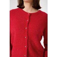 GARCIA GARCIA 25H CARDIGAN TRICOT DOUX TRUE RED