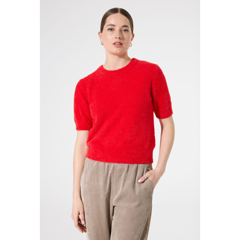 GARCIA GARCIA 25H CHANDAIL TRICOT DOUX M COURTES TRUE RED