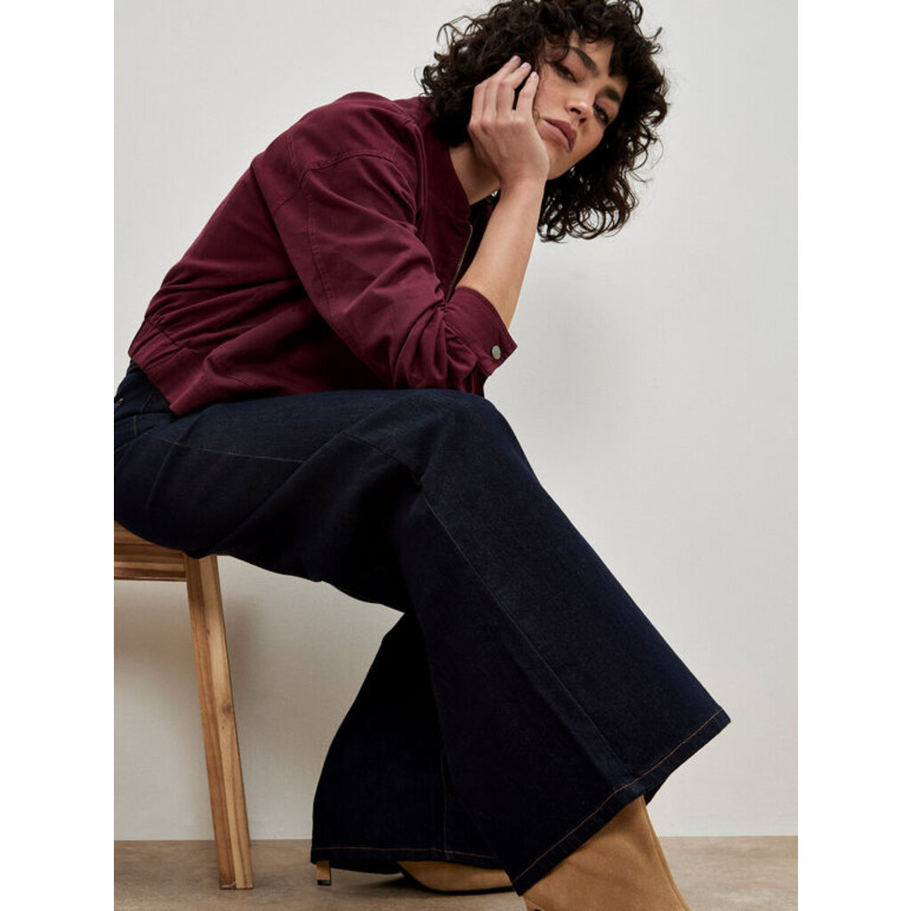 APRICOT APRICOT 25H JEANS ISLA JAMBE LARGE MARINE