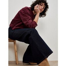 APRICOT APRICOT 25H JEANS ISLA JAMBE LARGE MARINE