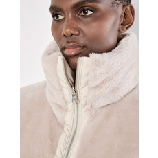 APRICOT APRICOT 25H VESTE S MANCHES AMPLE REVERSIBLE STONE