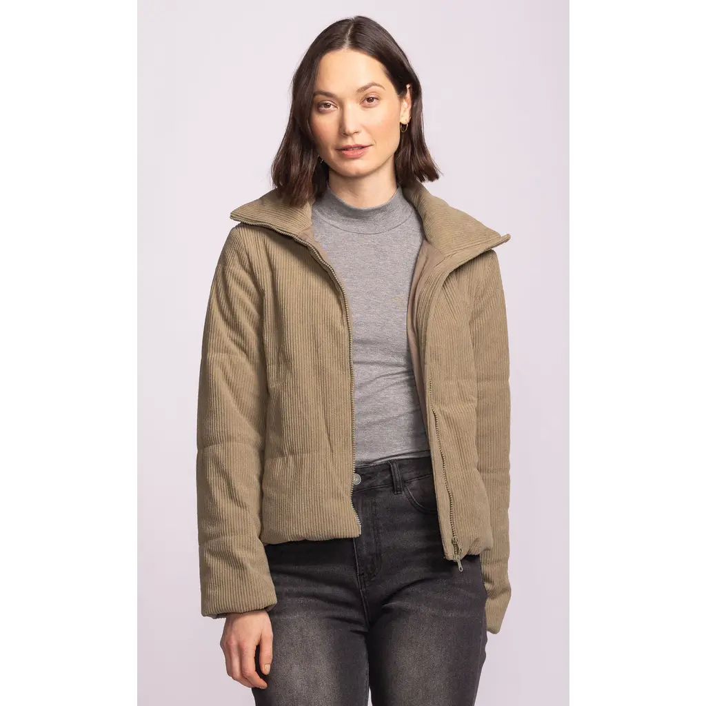 PINK MARTINI PINK MARTINI 25H JACKET NORTHFIELD CORDUROY KAKI