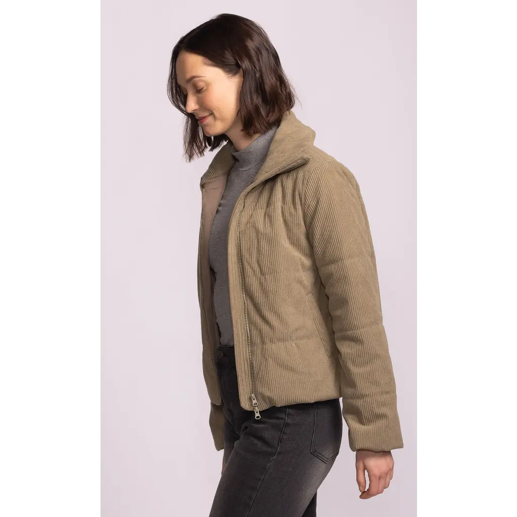 PINK MARTINI PINK MARTINI 25H JACKET NORTHFIELD CORDUROY KAKI