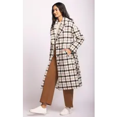 PINK MARTINI PINK MARTINI 25H MANTEAU KENDREE CARREAUX NOIR