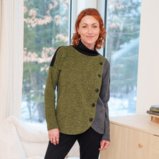 RIEN NE SE PERD TOUT SE CREE RIEN NE SE PERD 25H CHANDAIL CHEVREFEUILLE SAUGE