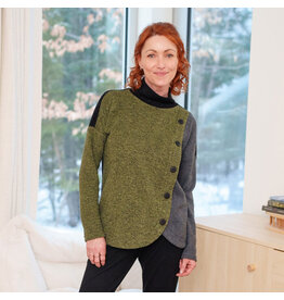 RIEN NE SE PERD TOUT SE CREE RIEN NE SE PERD 25H CHANDAIL CHEVREFEUILLE SAUGE