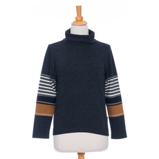 RIEN NE SE PERD TOUT SE CREE RIEN NE SE PERD 25H CHANDAIL CHICOUTE CHARBON/COGNAC