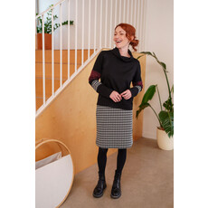 RIEN NE SE PERD TOUT SE CREE RIEN NE SE PERD 25H CHANDAIL CHICOUTE NOIR/MERLOT