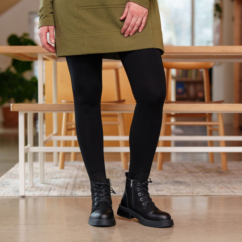 RIEN NE SE PERD TOUT SE CREE RIEN NE SE PERD LEGGING LONG UNI NOIR