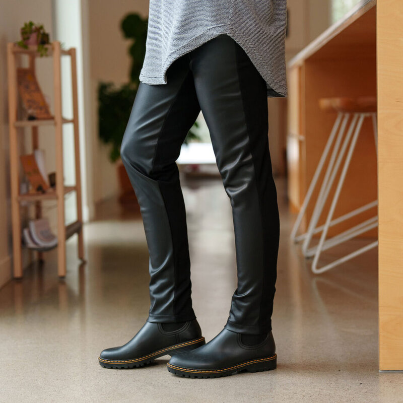 RIEN NE SE PERD TOUT SE CREE RIEN NE SE PERD 25H PANTALON RESINOSA NOIR