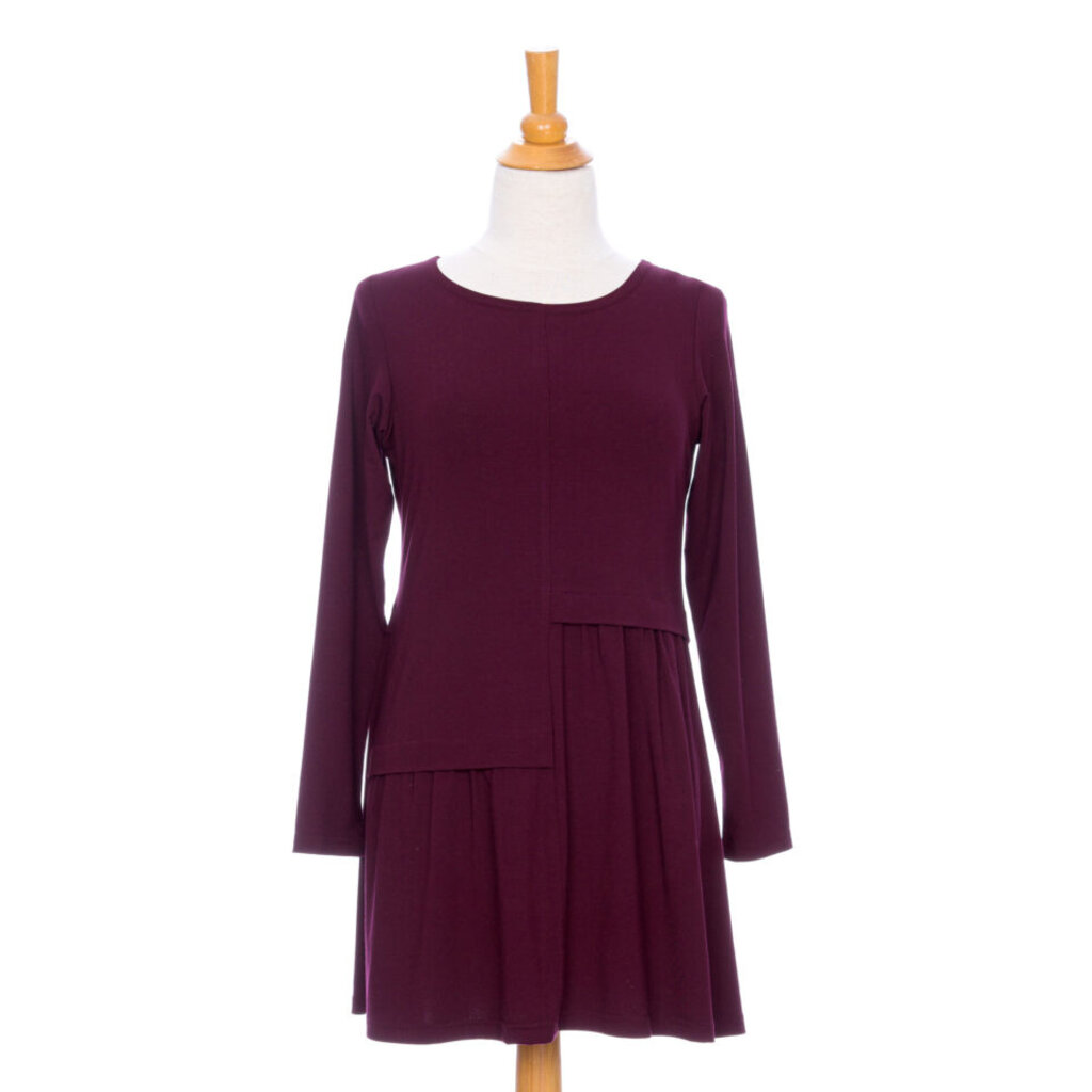 RIEN NE SE PERD TOUT SE CREE RIEN NE SE PERD 25H TUNIQUE ARGOUSIER MERLOT