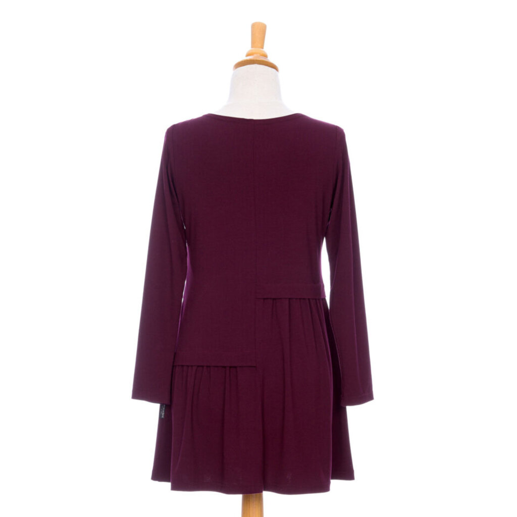 RIEN NE SE PERD TOUT SE CREE RIEN NE SE PERD 25H TUNIQUE ARGOUSIER MERLOT