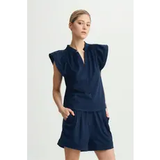 MELISSA NEPTON MELISSA NEPTON 25H TOP VENORA SUEDE MARINE