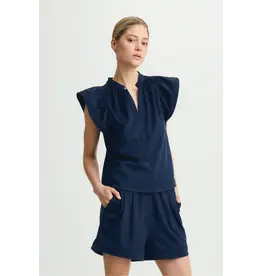 MELISSA NEPTON MELISSA NEPTON 25H TOP VENORA SUEDE MARINE