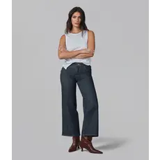 LOLA JEANS LOLA JEANS 25H COLETTE PINSTRIPE BLUE