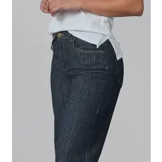 LOLA JEANS LOLA JEANS 25H COLETTE PINSTRIPE BLUE