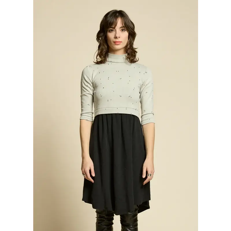 COKLUCH COKLUCH 25H ROBE CRYSTAL NATUREL/NOIR