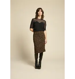 COKLUCH COKLUCH 25H JUPE REFLEXIONS GOLD/NOIR