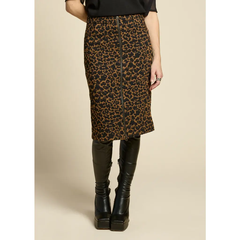 COKLUCH COKLUCH 25H JUPE REFLEXIONS GOLD/NOIR