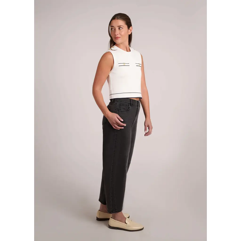 YOGA JEANS YOGA JEANS MALIA HORSESHOE HIGH RISE 27'' 2848 DANICA