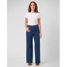 YOGA JEANS YOGA JEANS 25H LILY WIDE LEG HIGH RISE 32'' HERITAGE BLUE