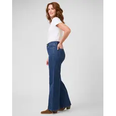 YOGA JEANS YOGA JEANS 25H LILY WIDE LEG HIGH RISE 32'' HERITAGE BLUE