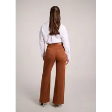 YOGA JEANS YOGA JEANS 25H LILY WIDE HIGH RISE 32''  2742 AURORA BROWN