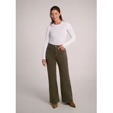 YOGA JEANS YOGA JEANS 25H LILY WIDE HIGH RISE 32'' WONDERGRASS