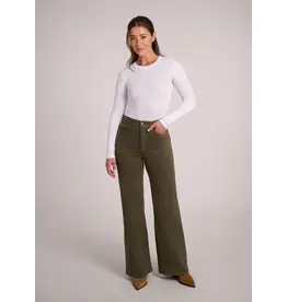 YOGA JEANS YOGA JEANS 25H LILY WIDE HIGH RISE 32'' WONDERGRASS