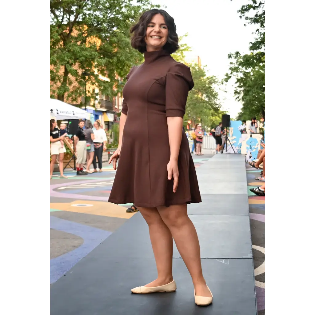 MARIGOLD MARIGOLD 25H ROBE PATINEUSE BARBY ESPRESSO