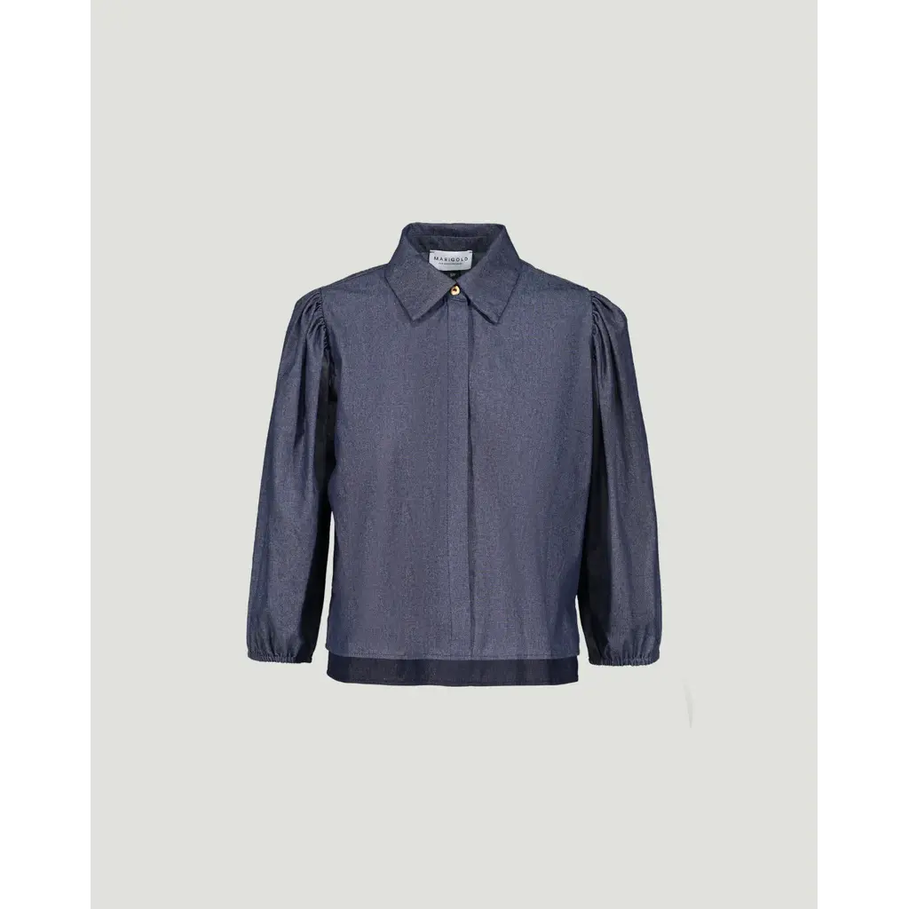 MARIGOLD MARIGOLD 25H CHEMISE BAPTISTE M BOUFFANTES BLEU FONCE