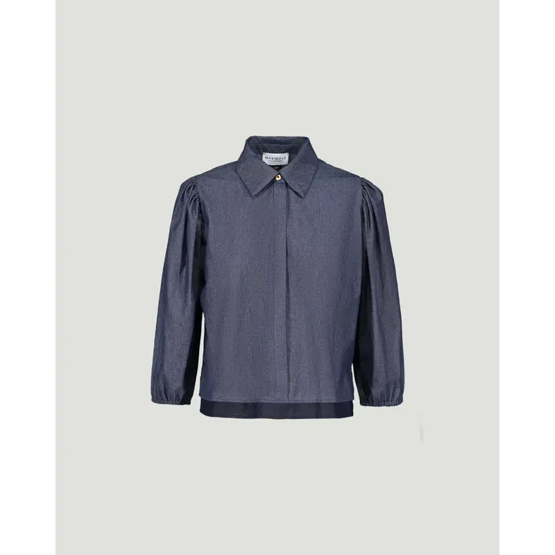 MARIGOLD MARIGOLD 25H CHEMISE BAPTISTE M BOUFFANTES BLEU FONCE