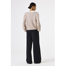 GARCIA GARCIA 25H PULL CREWNECK RAYE IVOIRE