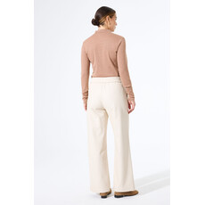 GARCIA GARCIA 25H TOP MOCK NECK BRILLANT BRUN CLAIR