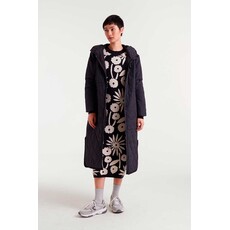 COMPANIA FANTASTICA COMPANIA 25H MANTEAU MATELASSE CAPUCHON NOIR