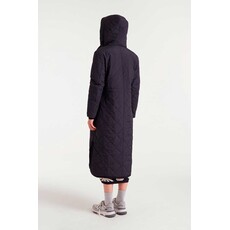 COMPANIA FANTASTICA COMPANIA 25H MANTEAU MATELASSE CAPUCHON NOIR