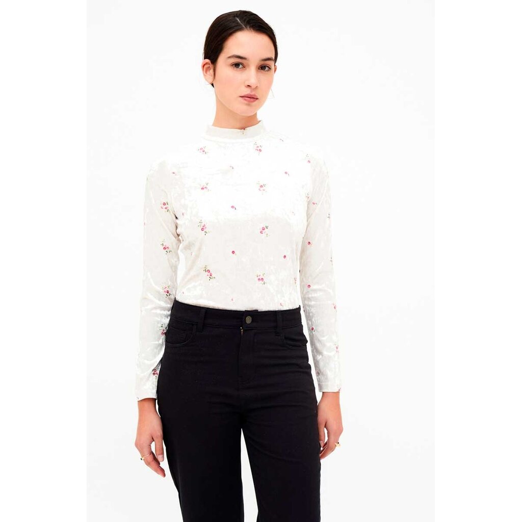 COMPANIA FANTASTICA COMPANIA 25H TOP VELOURS FLEURS CREME